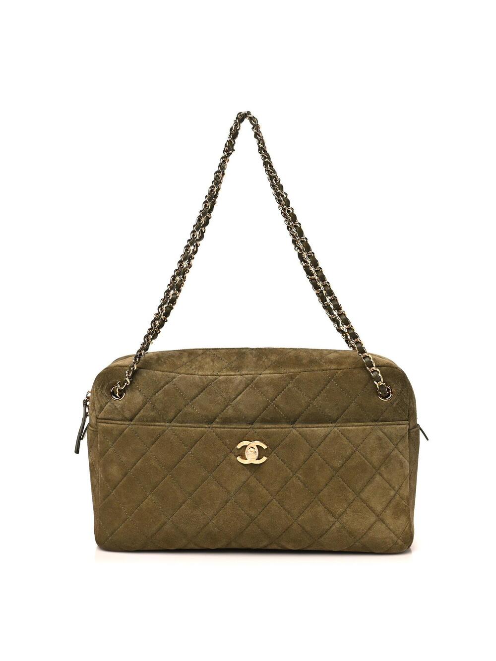 Chanel Suede Calfskin Quilted #295107C85B